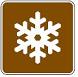 Snow Area symbol - 12-inch