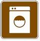 Laundromat symbol - 12-inch