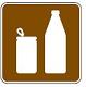 Cans or Bottles symbol - 12-inch