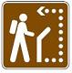 Interpretive Trail symbol - 12-inch