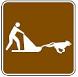 Dog Sledding symbol - 12-inch