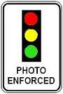 Photo Enforced symbol  - 18x30-, 24x36- or 30x42-inch