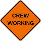 Crew Working - 36-inch Roll-up