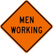 Men Working - 48-inch Roll-up