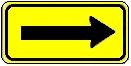 Single Arrow symbol - 24x12, 36x18 or 48x24-inch