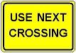 Use Next Crossing - 18x12-, 24x18-, 30x24- or 36x30-inch