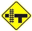T Intersection, Tracks - 18-, 24-, 30- or 36-inch