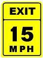 Exit Speed __ MPH - 12x18-, 18x24-, 24x30- or 30x36-inch
