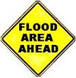 Flood Area Ahead - 18-, 24-, 30- or 36-inch