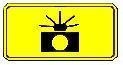 Photo Enforced symbol - 24x12-, 36x18- or 48x24-inch