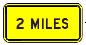 Mile Plate - 24x12-, 30x18- or 36x24-inch