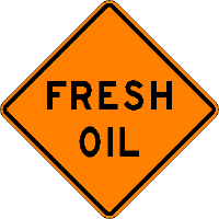 Fresh Oil (or Tar) - 48-inch Roll-up