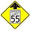 Reduced Speed Limit Ahead - 18-, 24-, 30- or 36-inch