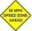Speed Zone - 18-, 24-, 30- or 36-inch