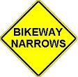Bikeway Narrows - 18-, 24-, 30- or 36-inch