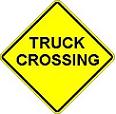 Truck Crossing - 18-, 24-, 30- or 36-inch