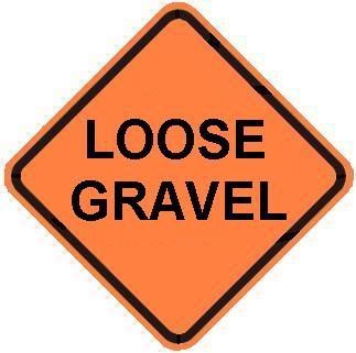 Loose Gravel - 36-inch Orange