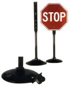 Stanchion Sign Stand with 14- or 18-inch Base