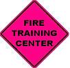 Fire Training Center - 36- or 48-inch Pink Roll-up