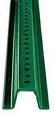 Green U-Channel Post, 2 lb/ft - 10 foot