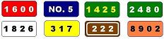House Address - 12x6-inch
