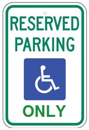 Handicap Only - 12x18-inch
