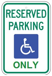 Handicap Only - 12x18-inch