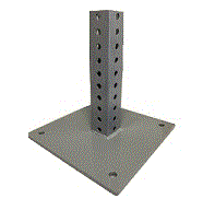 Square Surface Mount Post Base
