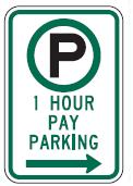 1 hour pay parking