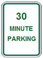 30 minute parking