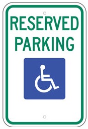 handicap reserved parking
