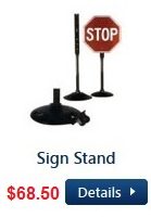 Stanchion Sign Stand 
