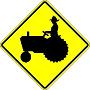 Tractor Crossing symbol